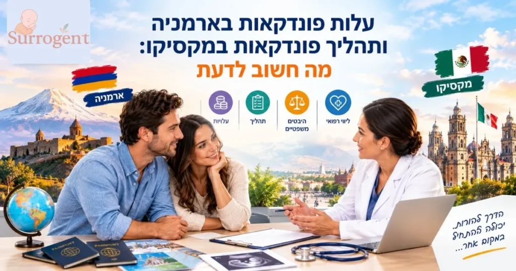 פרטי עלות הפונדקאות בארמניה